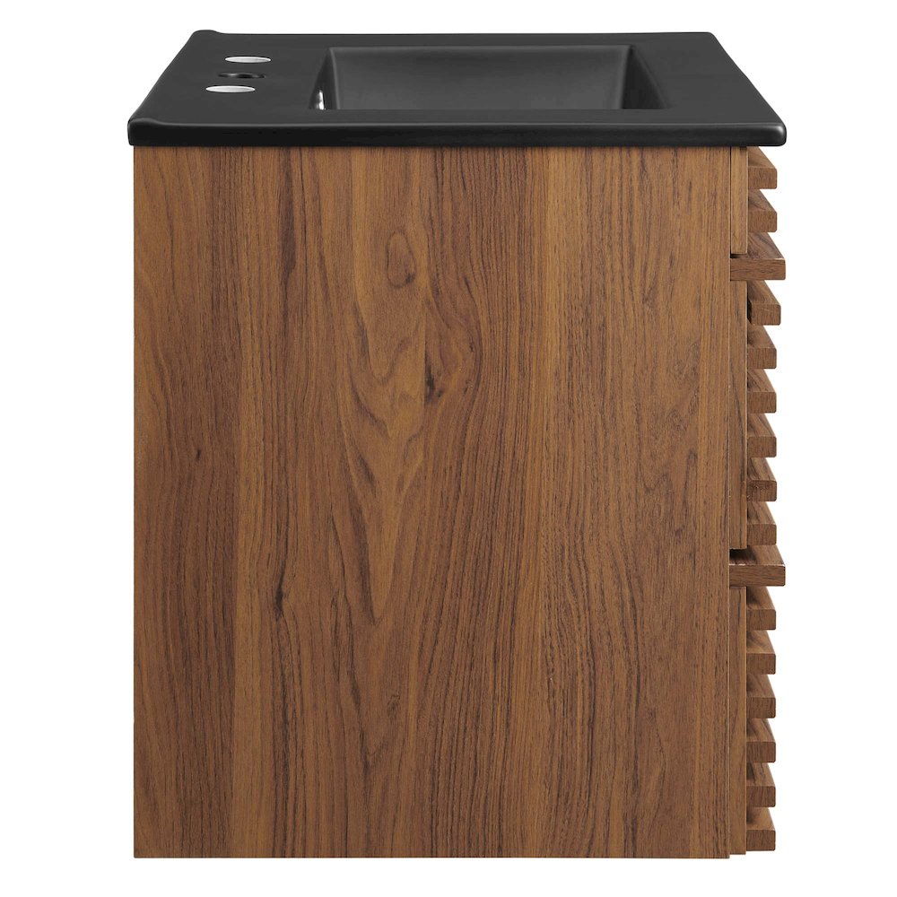 Render 24" Wall-Mount Bathroom Vanity. Picture 2