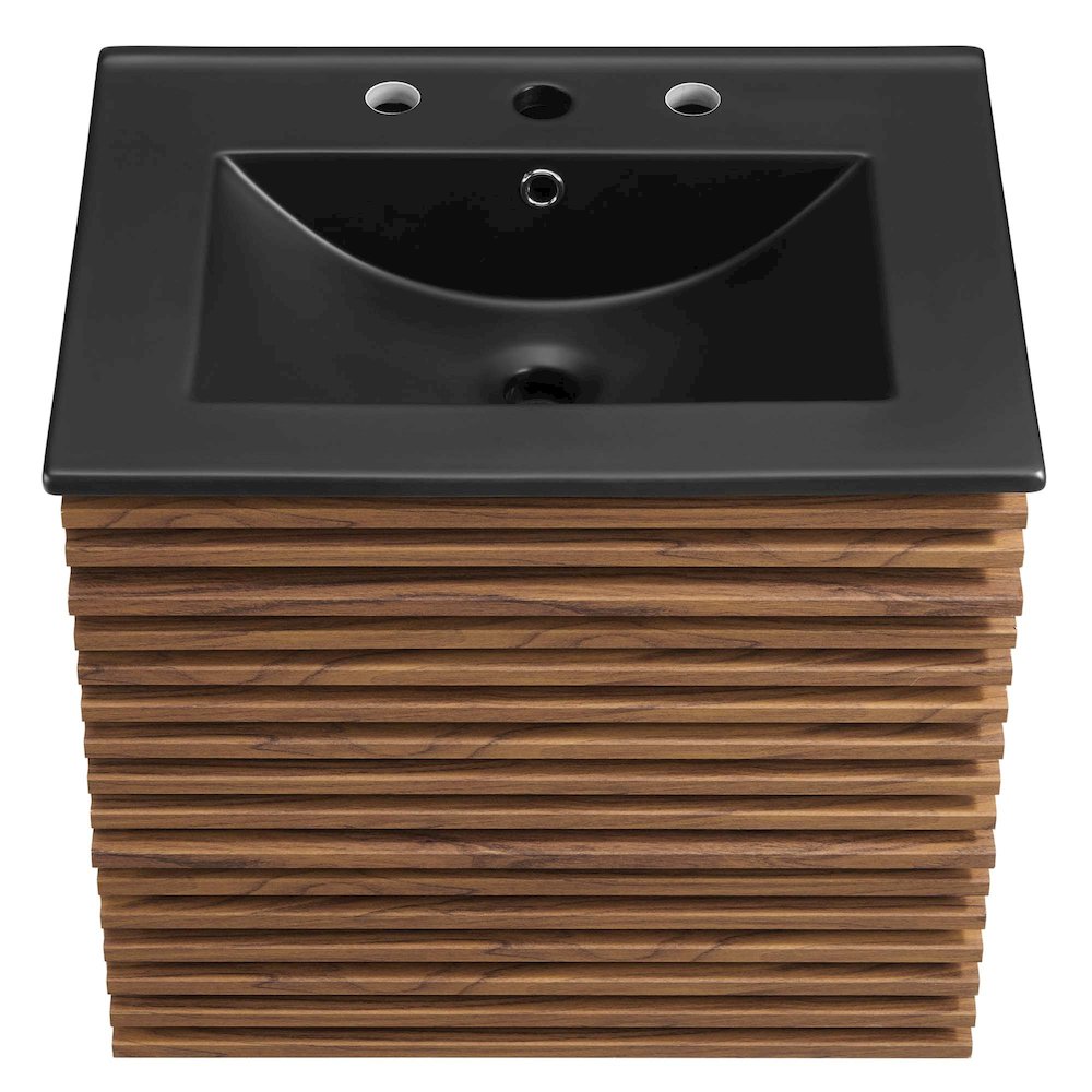 Render 24" Wall-Mount Bathroom Vanity. Picture 4