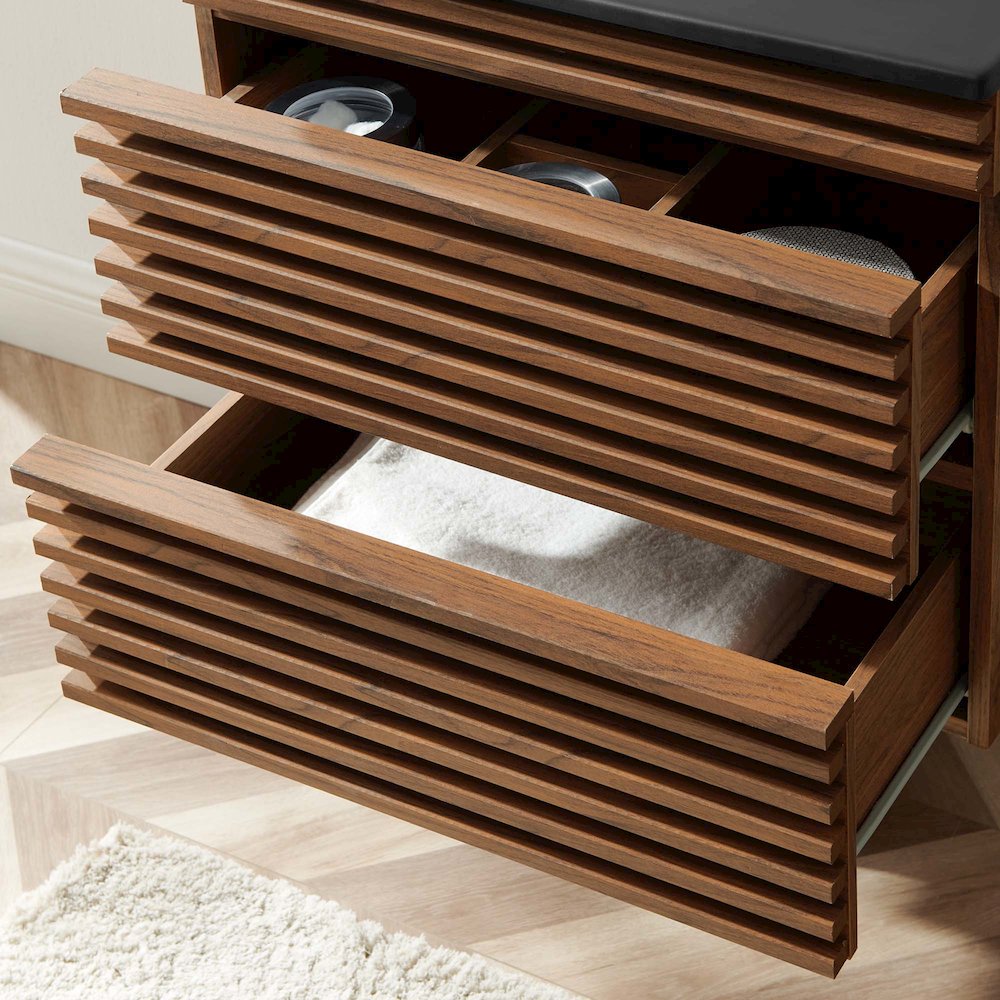 Render 24" Wall-Mount Bathroom Vanity. Picture 9
