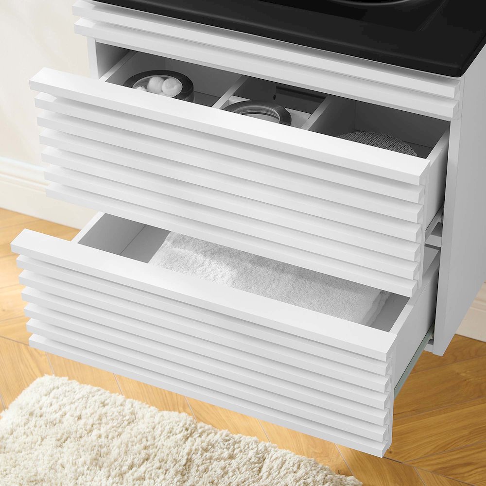Render 24" Wall-Mount Bathroom Vanity. Picture 9