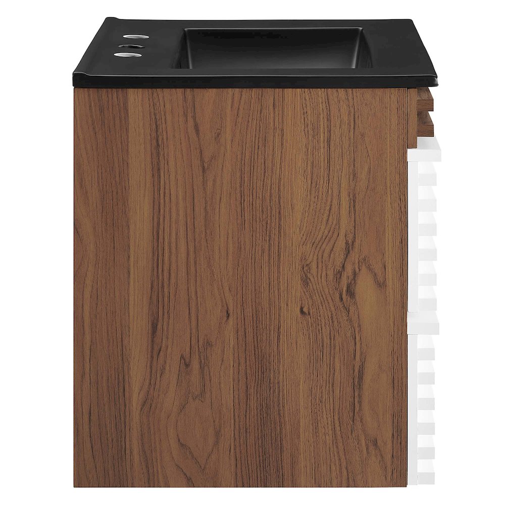 Render 24" Wall-Mount Bathroom Vanity. Picture 3