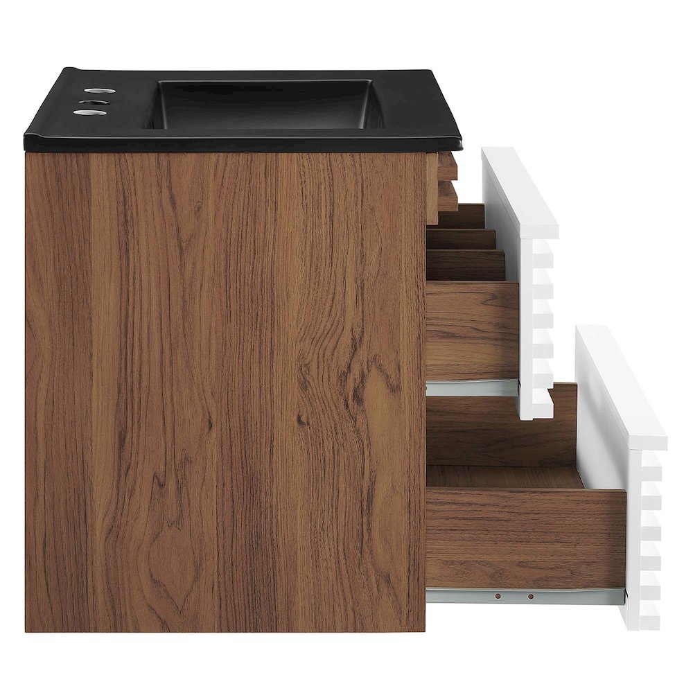 Render 24" Wall-Mount Bathroom Vanity. Picture 5
