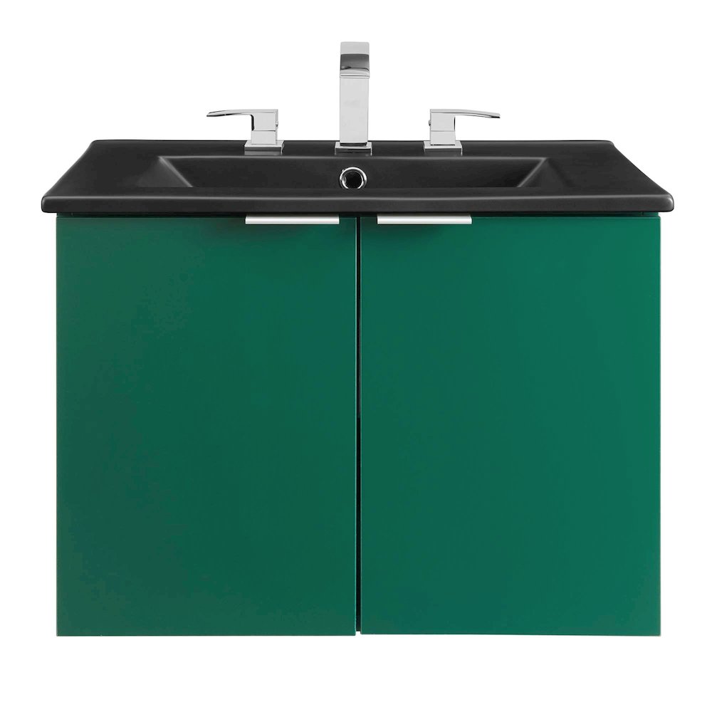 Maybelle 24" Wall-Mount Bathroom Vanity. Picture 4