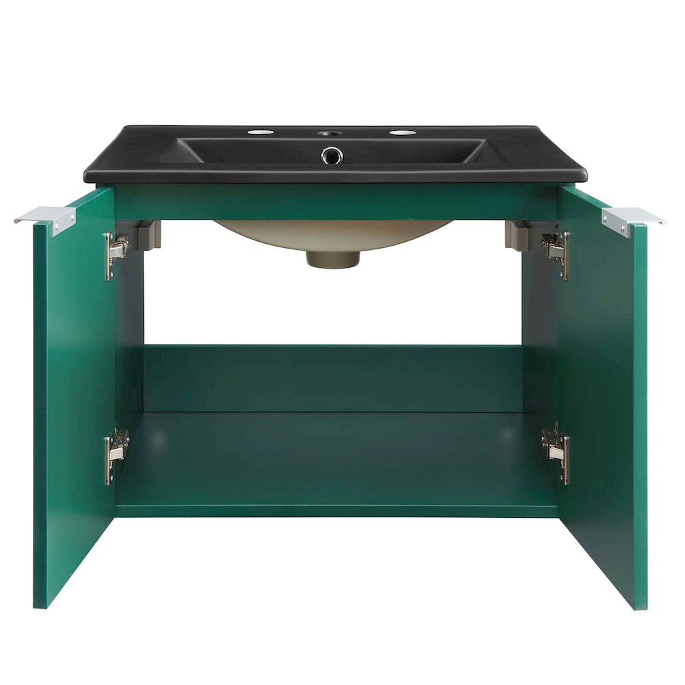 Maybelle 24" Wall-Mount Bathroom Vanity. Picture 5
