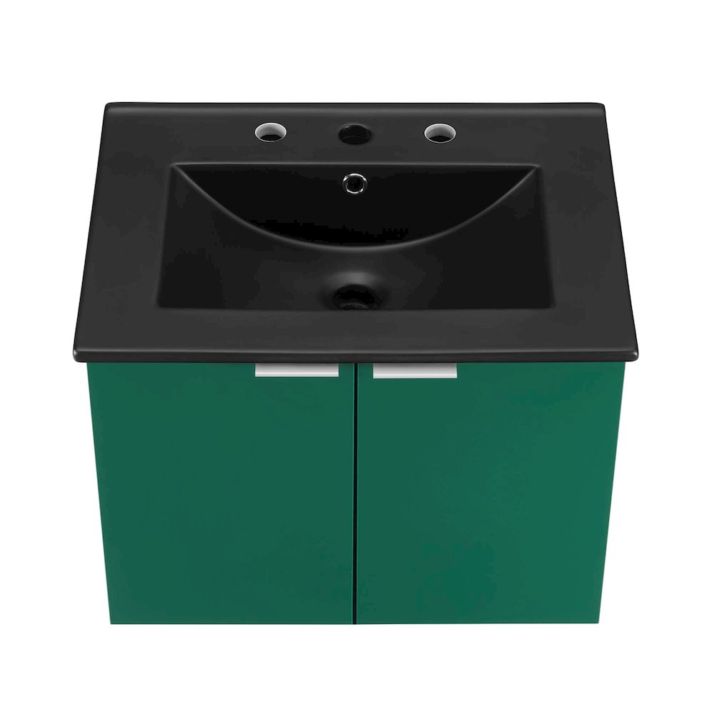 Maybelle 24" Wall-Mount Bathroom Vanity. Picture 7