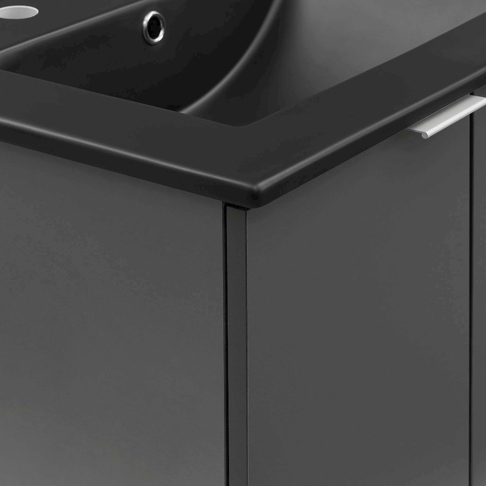 Maybelle 24" Wall-Mount Bathroom Vanity. Picture 8