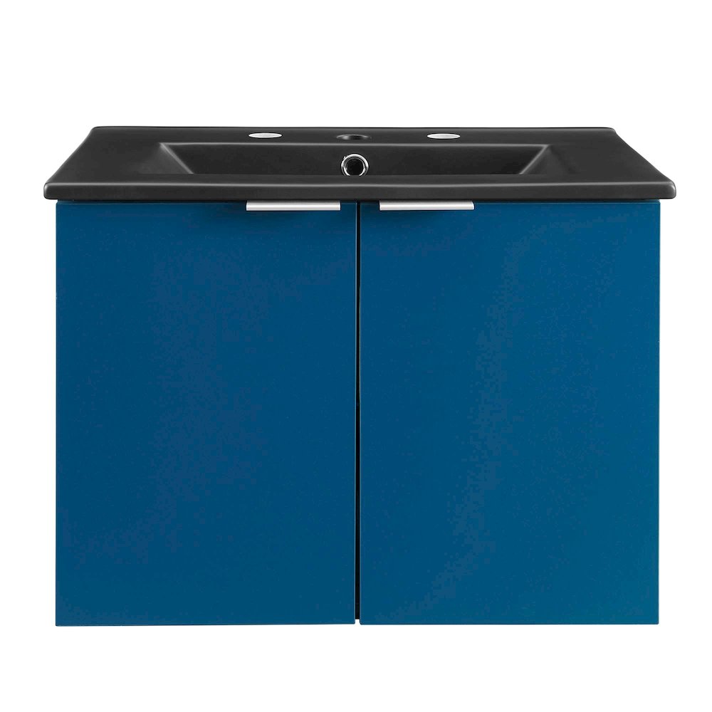 Maybelle 24" Wall-Mount Bathroom Vanity. Picture 5