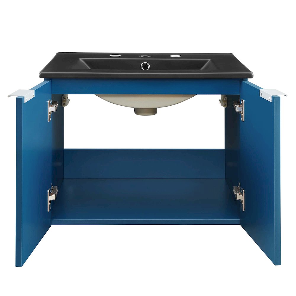Maybelle 24" Wall-Mount Bathroom Vanity. Picture 7