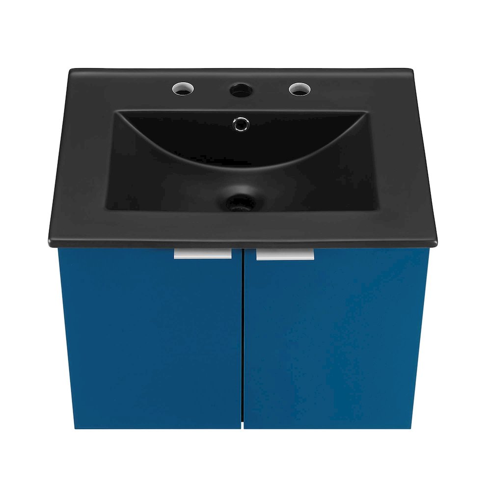 Maybelle 24" Wall-Mount Bathroom Vanity. Picture 8