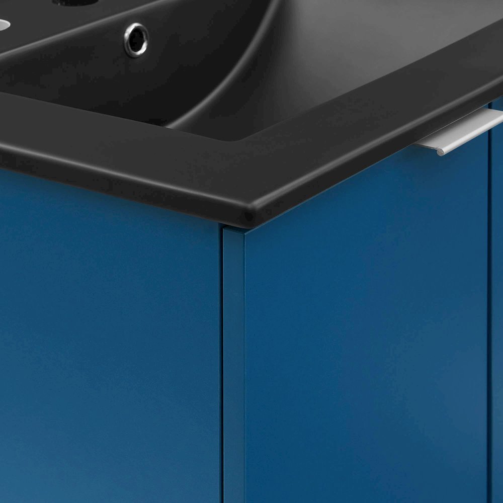 Maybelle 24" Wall-Mount Bathroom Vanity. Picture 4