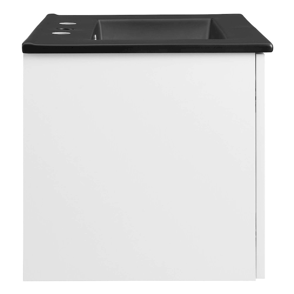 Maybelle 24" Wall-Mount Bathroom Vanity. Picture 3