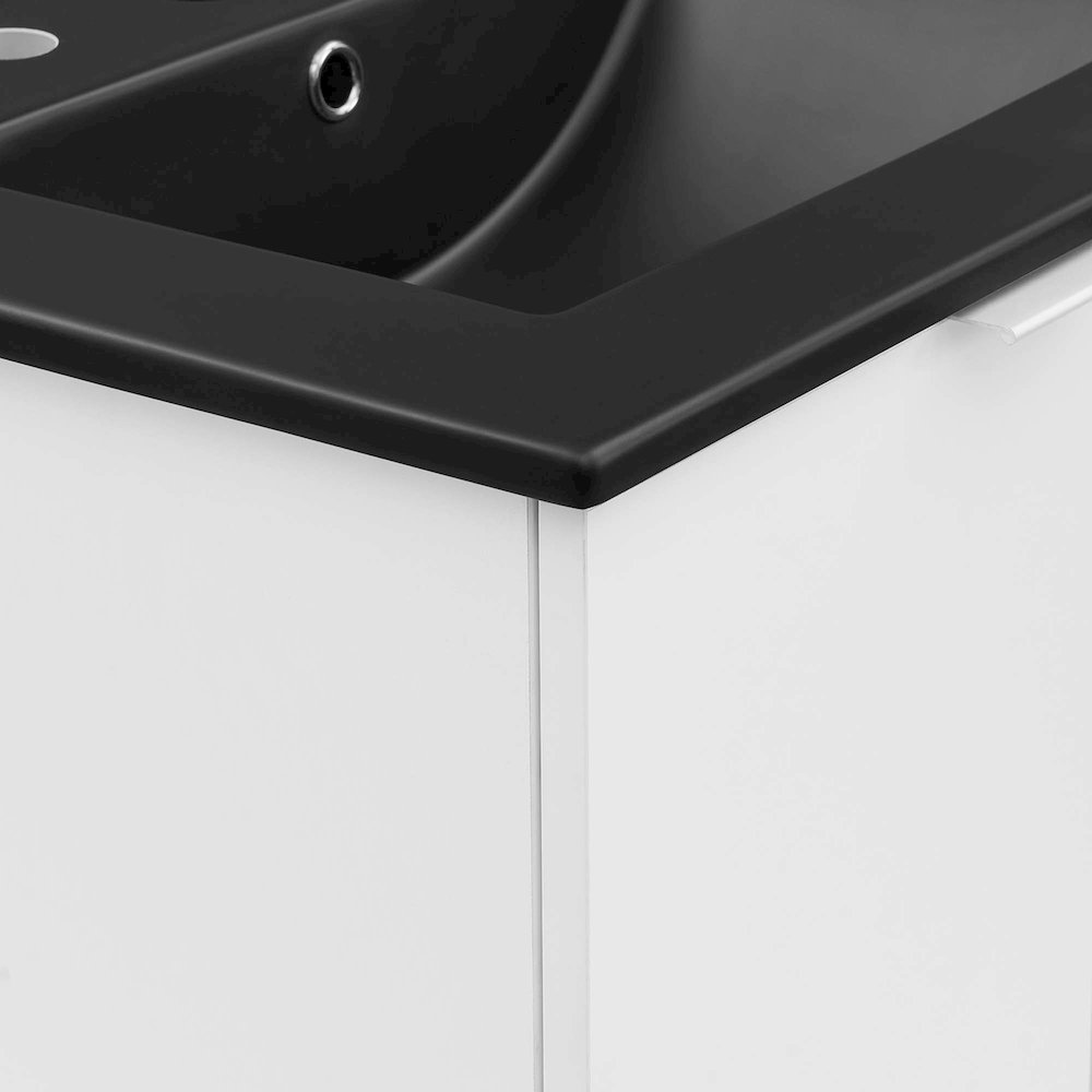 Maybelle 24" Wall-Mount Bathroom Vanity. Picture 4