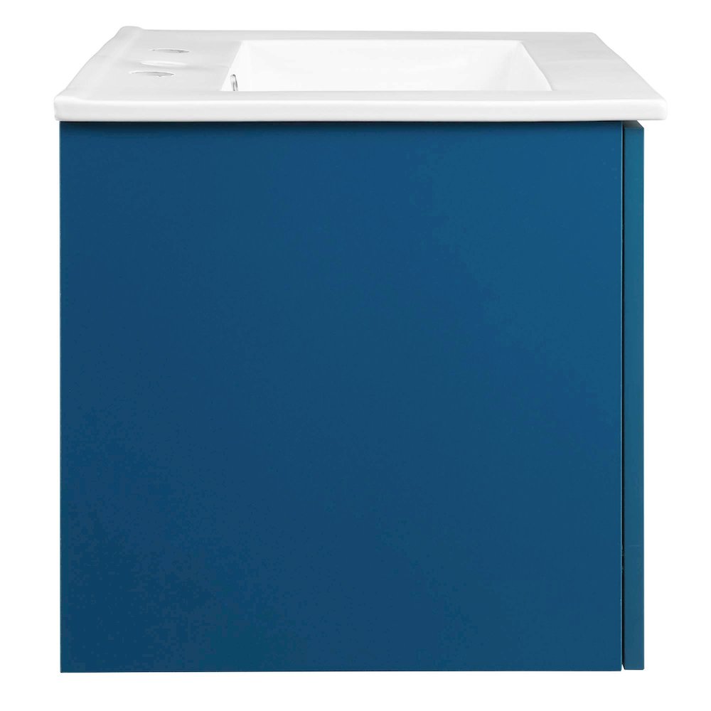 Maybelle 24" Wall-Mount Bathroom Vanity. Picture 5