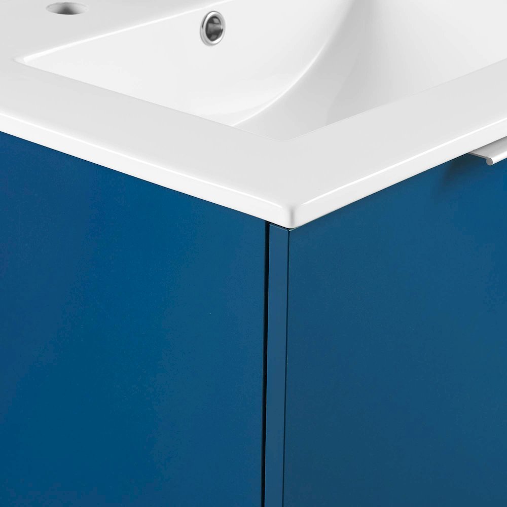 Maybelle 24" Wall-Mount Bathroom Vanity. Picture 7