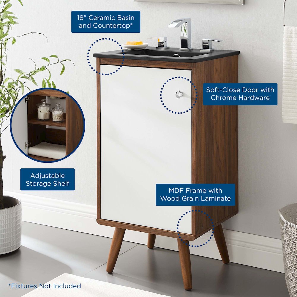 Transmit 18" Bathroom Vanity. Picture 9
