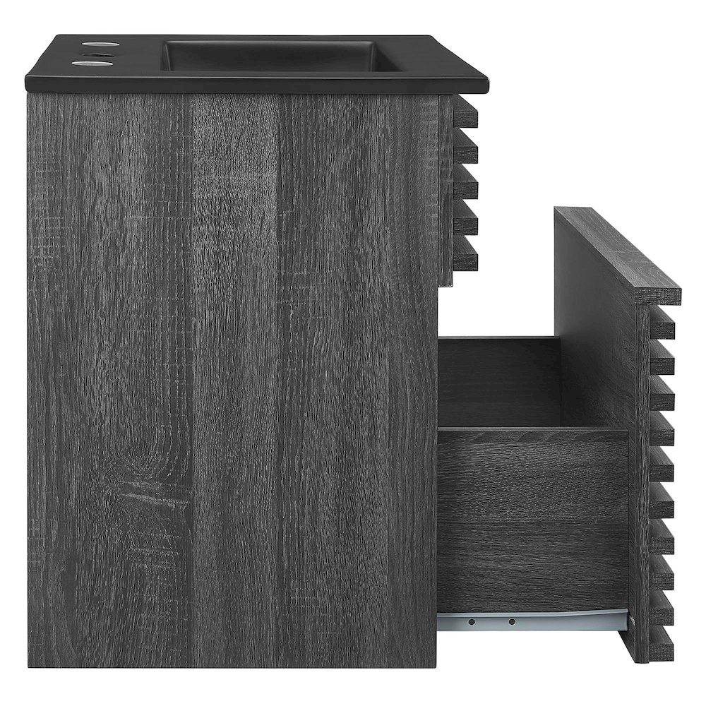 Render 18" Wall-Mount Bathroom Vanity. Picture 3