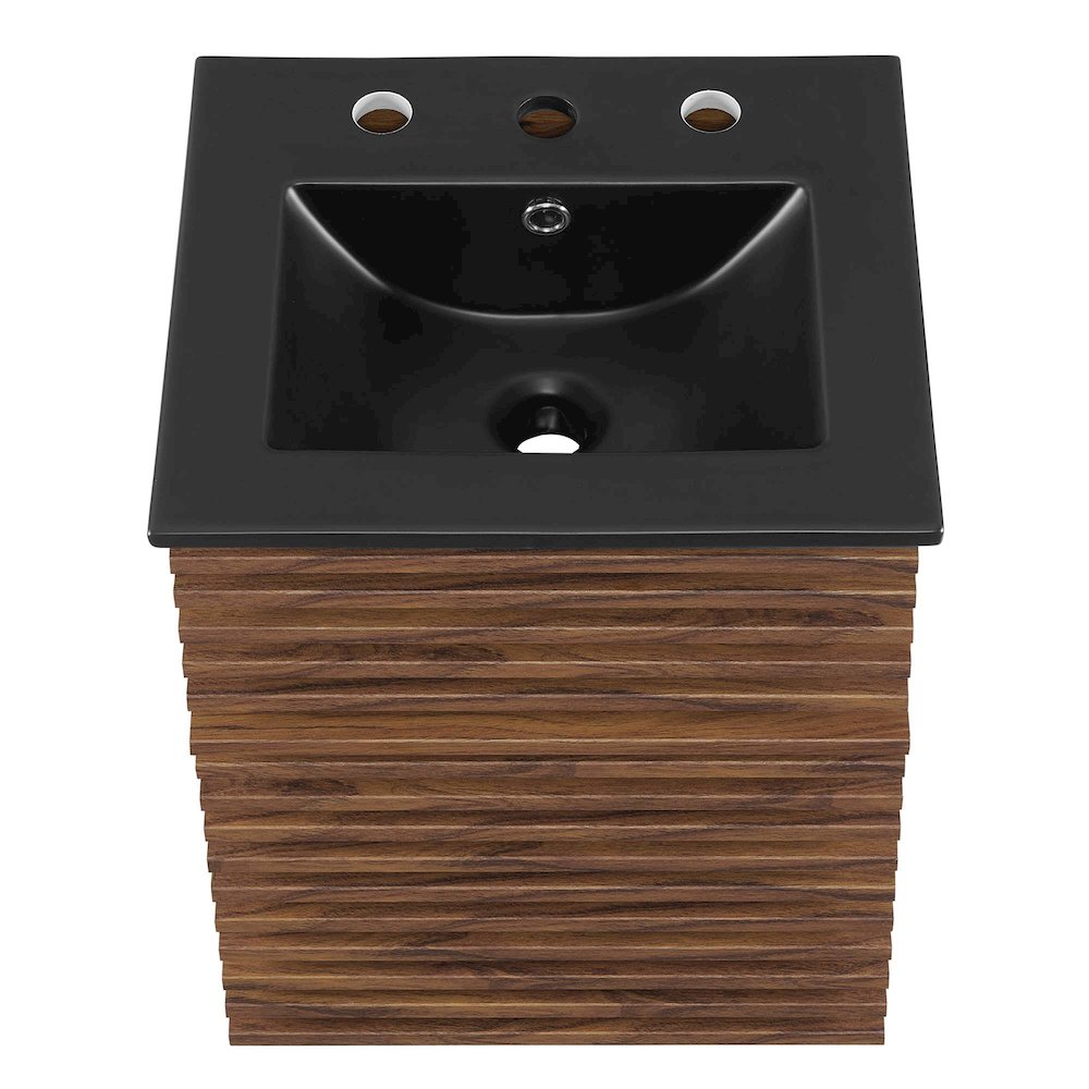 Render 18" Wall-Mount Bathroom Vanity. Picture 4