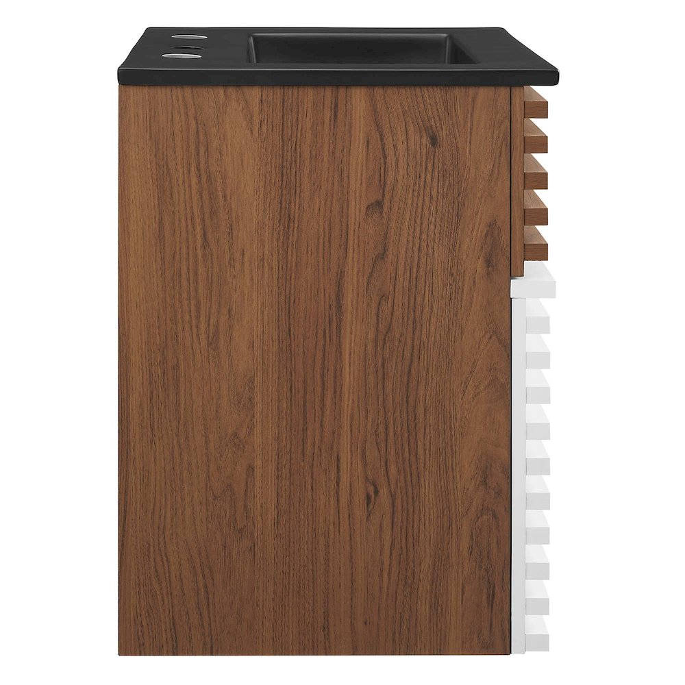 Render 18" Wall-Mount Bathroom Vanity. Picture 3