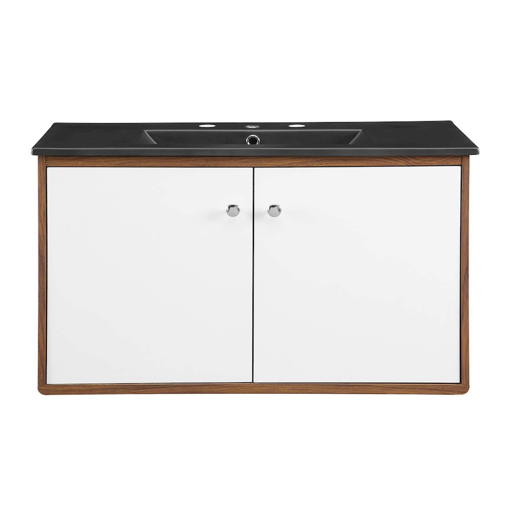 Transmit 36" Wall-Mount Bathroom Vanity. Picture 2