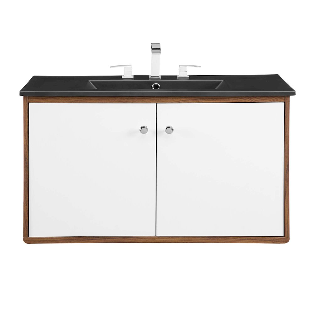 Transmit 36" Wall-Mount Bathroom Vanity. Picture 3