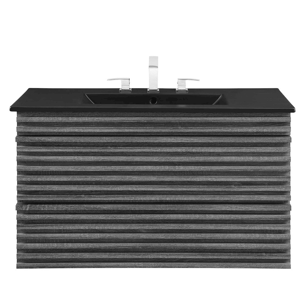 Render 36" Wall-Mount Bathroom Vanity. Picture 7