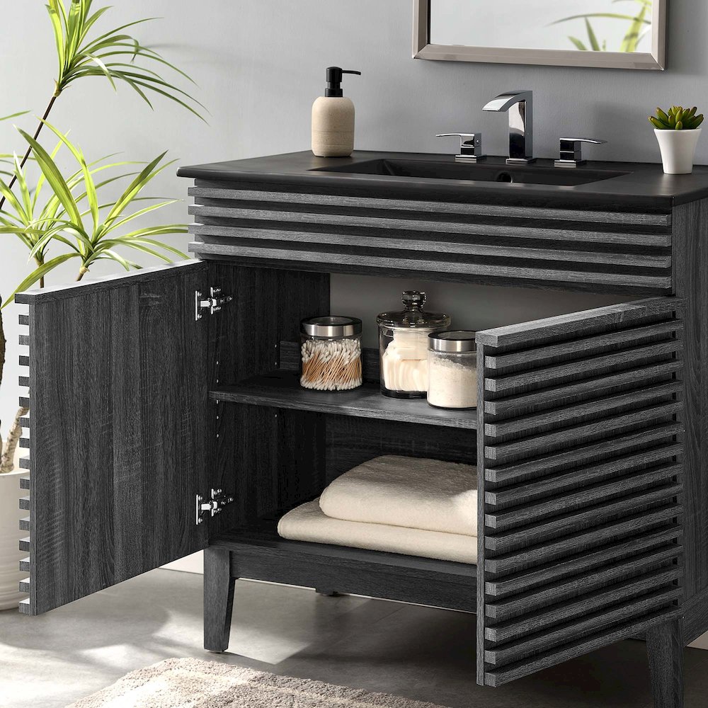 Render 36" Bathroom Vanity. Picture 9