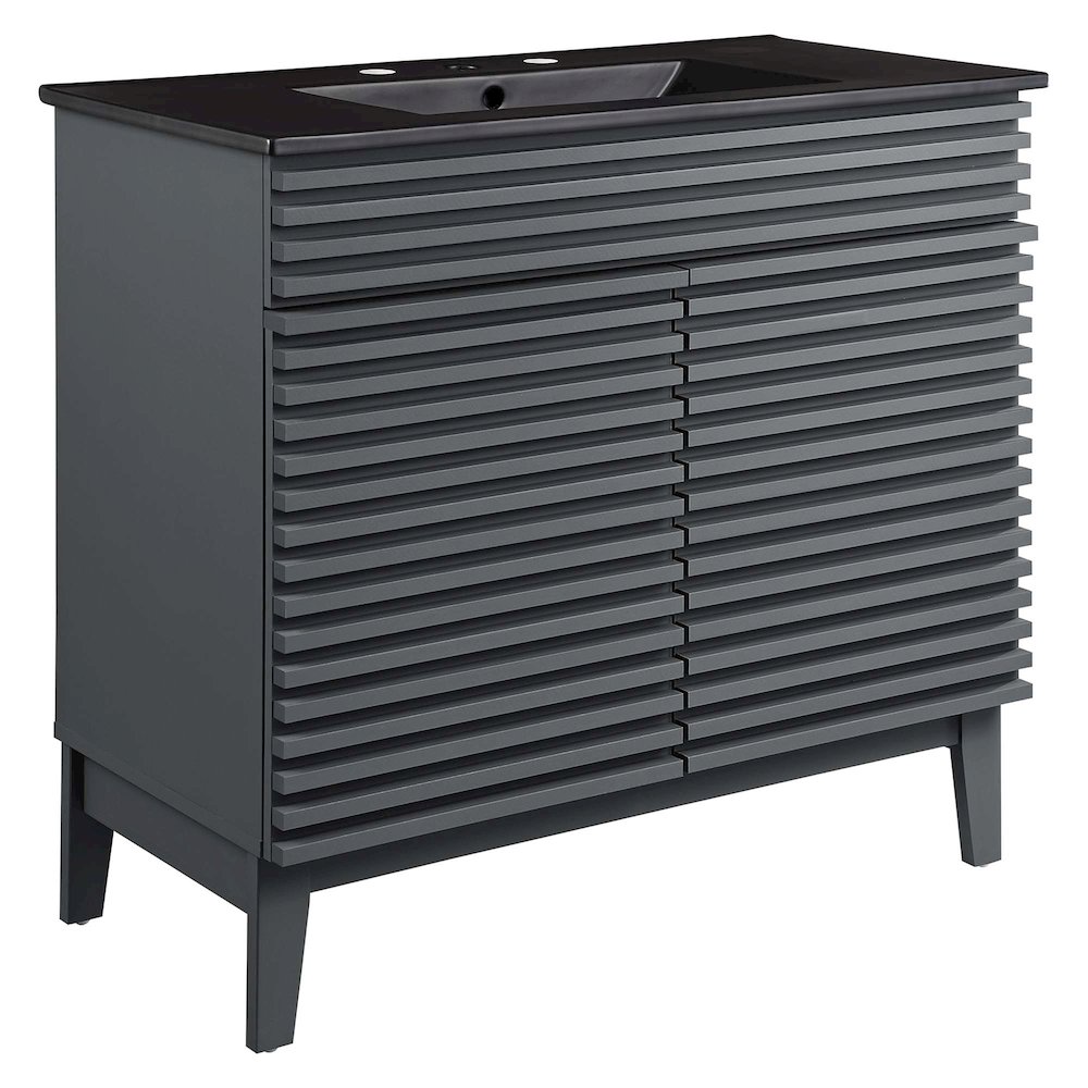 Render 36" Bathroom Vanity. Picture 1