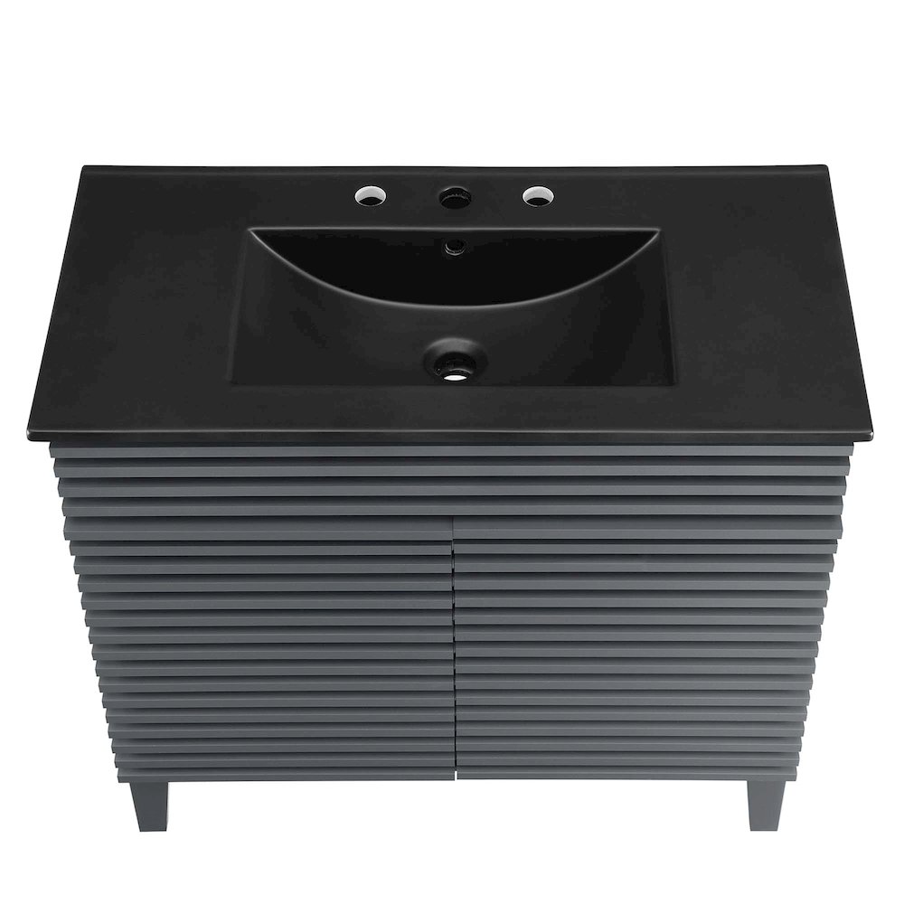 Render 36" Bathroom Vanity. Picture 4
