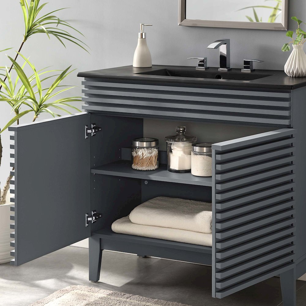 Render 36" Bathroom Vanity. Picture 9