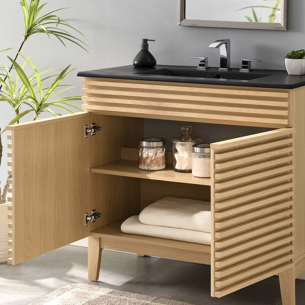 Render 36" Bathroom Vanity. Picture 9