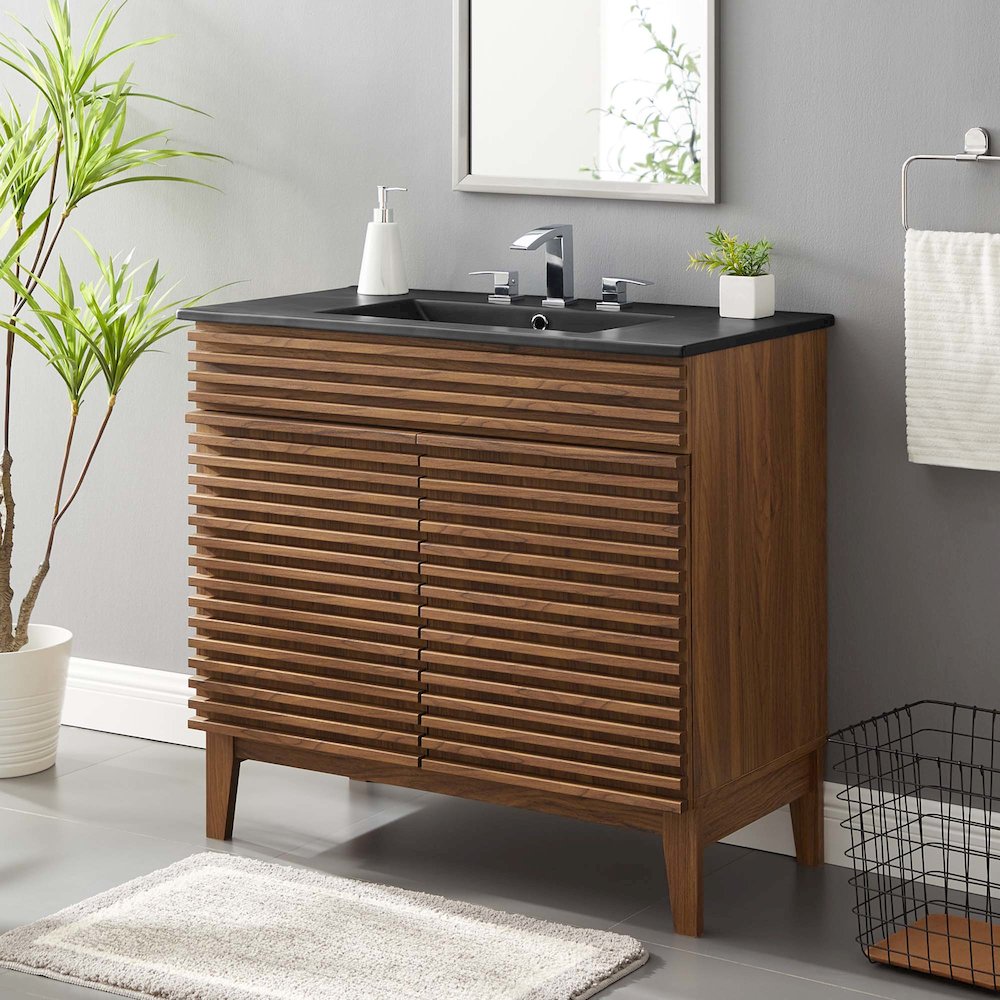 Render 36" Bathroom Vanity. Picture 8