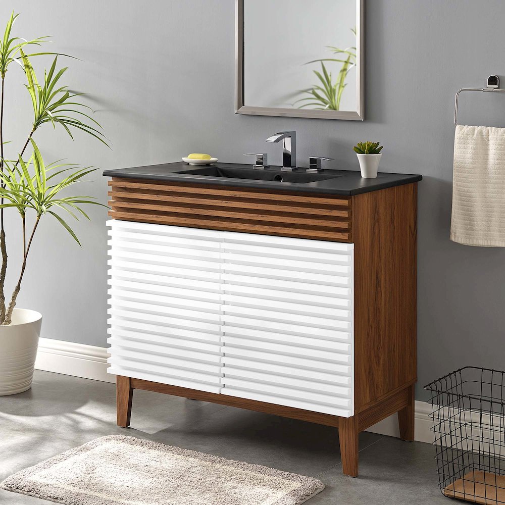 Render 36" Bathroom Vanity. Picture 8