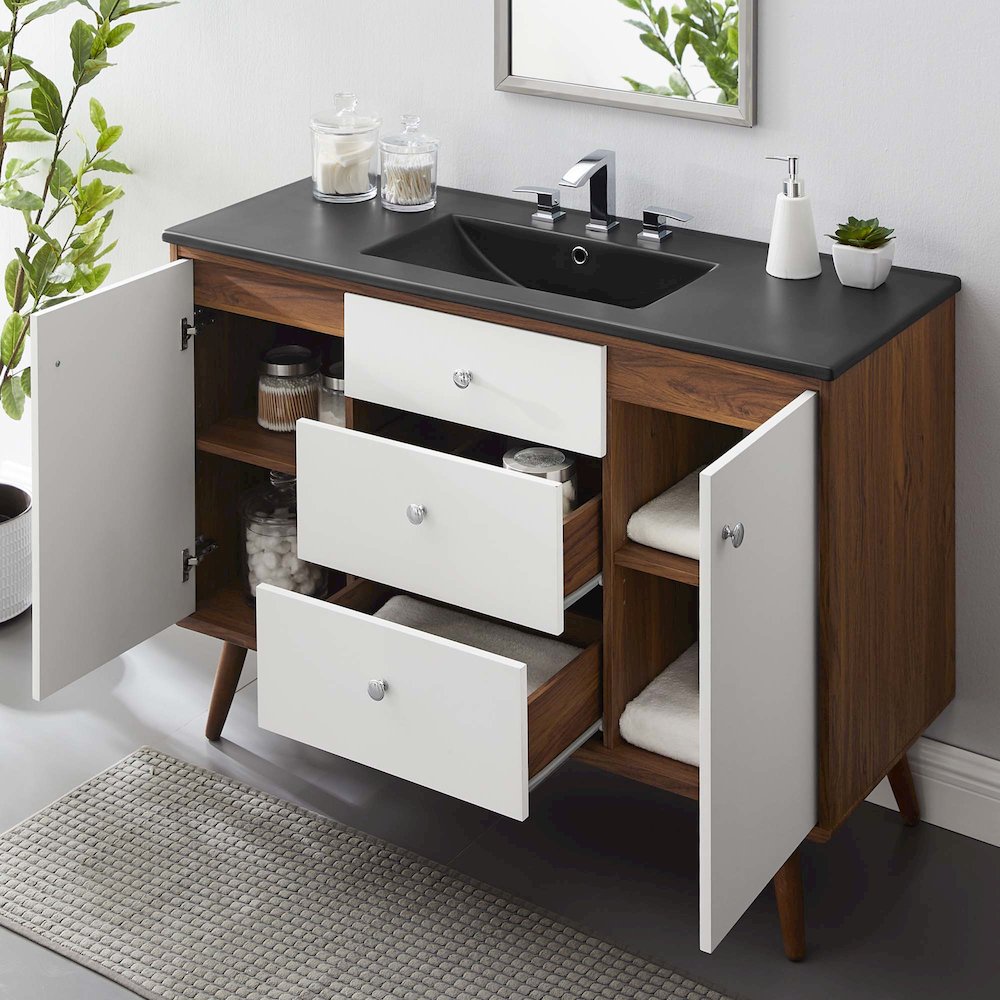 Transmit 48" Single Sink Bathroom Vanity. Picture 9