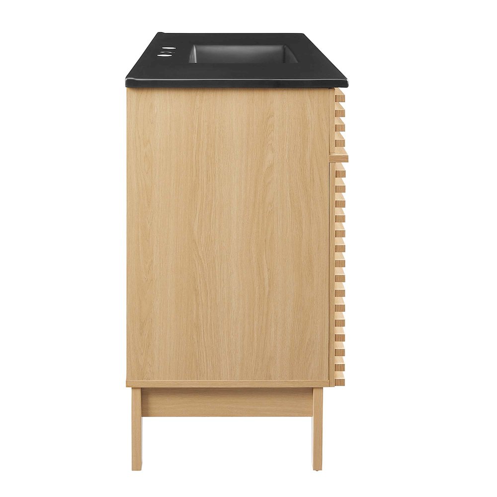 Render 48" Single Sink Bathroom Vanity. Picture 3