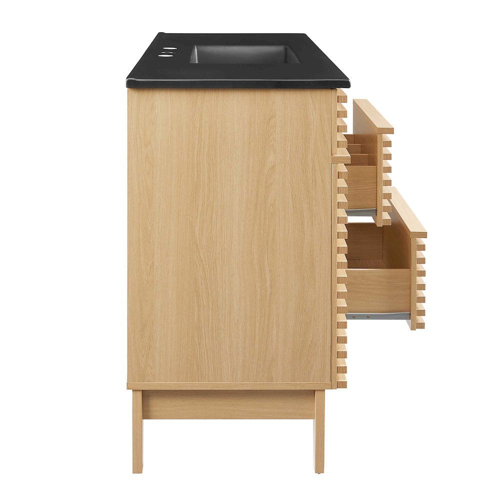 Render 48" Single Sink Bathroom Vanity. Picture 5