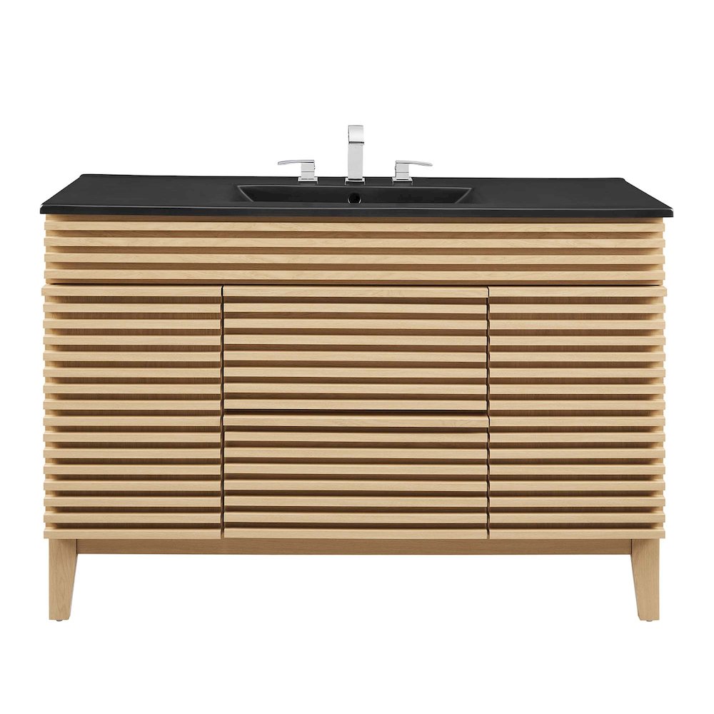 Render 48" Single Sink Bathroom Vanity. Picture 9