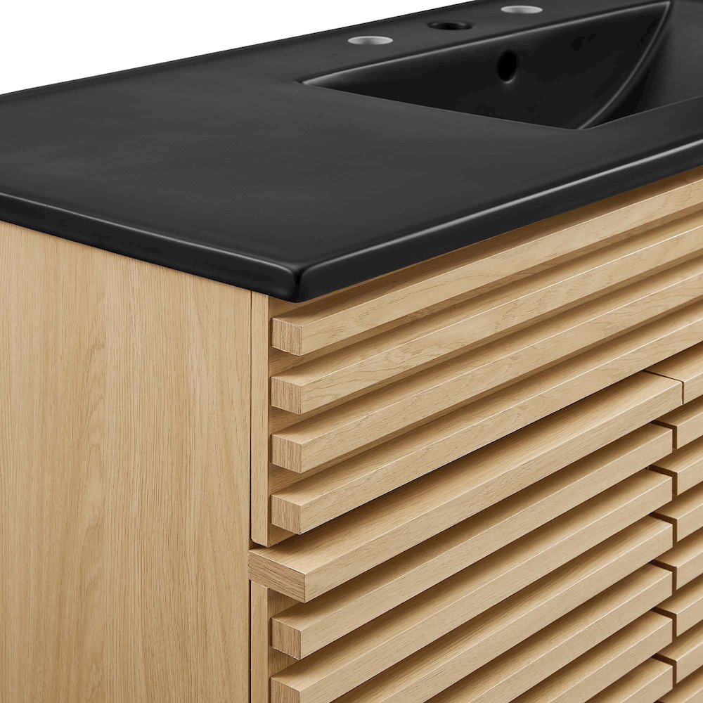 Render 48" Single Sink Bathroom Vanity. Picture 8