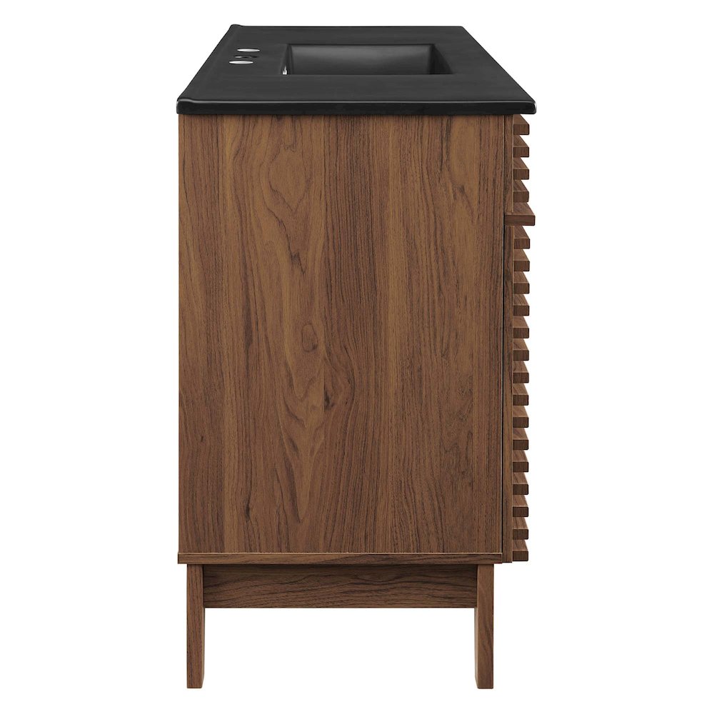 Render 48" Single Sink Bathroom Vanity. Picture 2