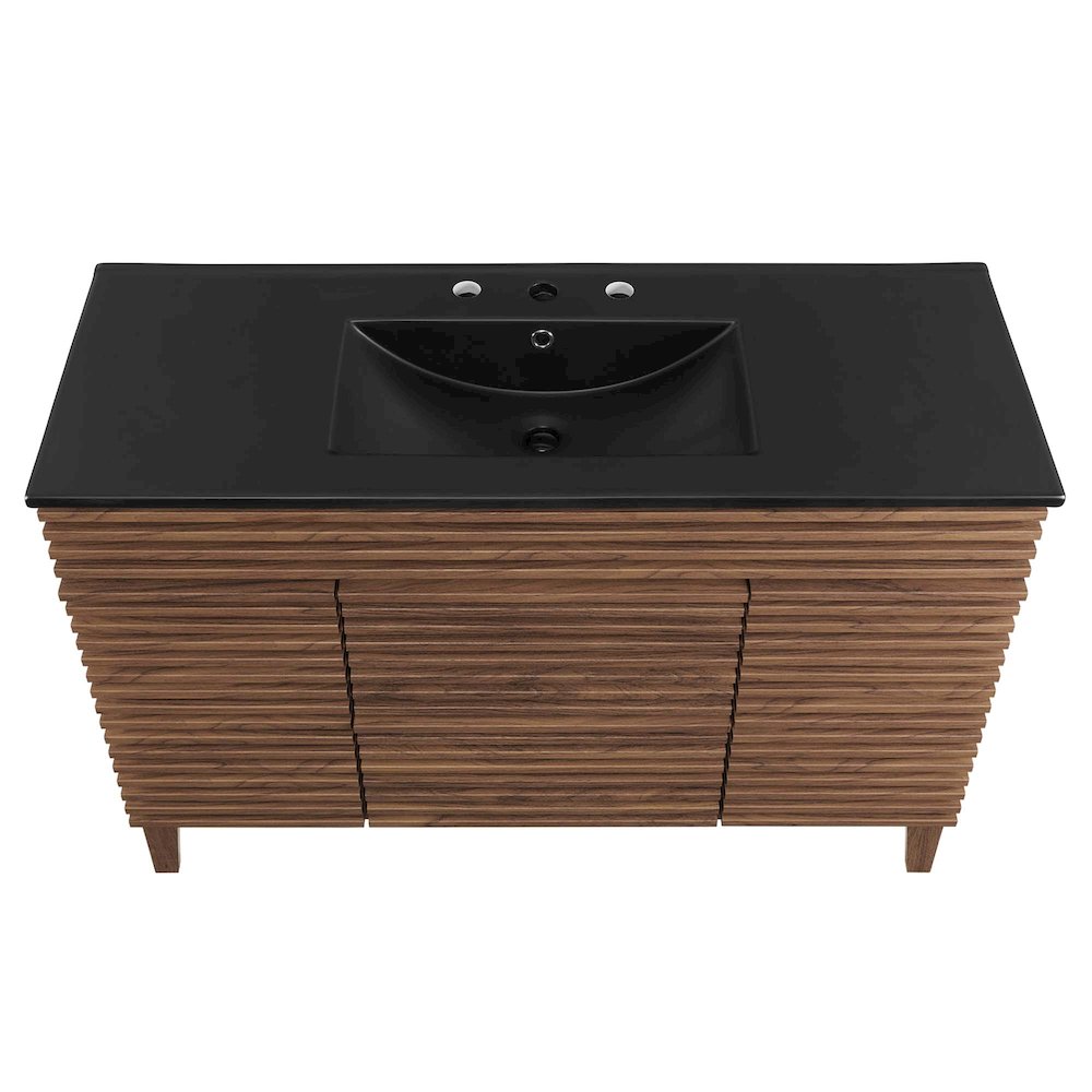 Render 48" Single Sink Bathroom Vanity. Picture 4