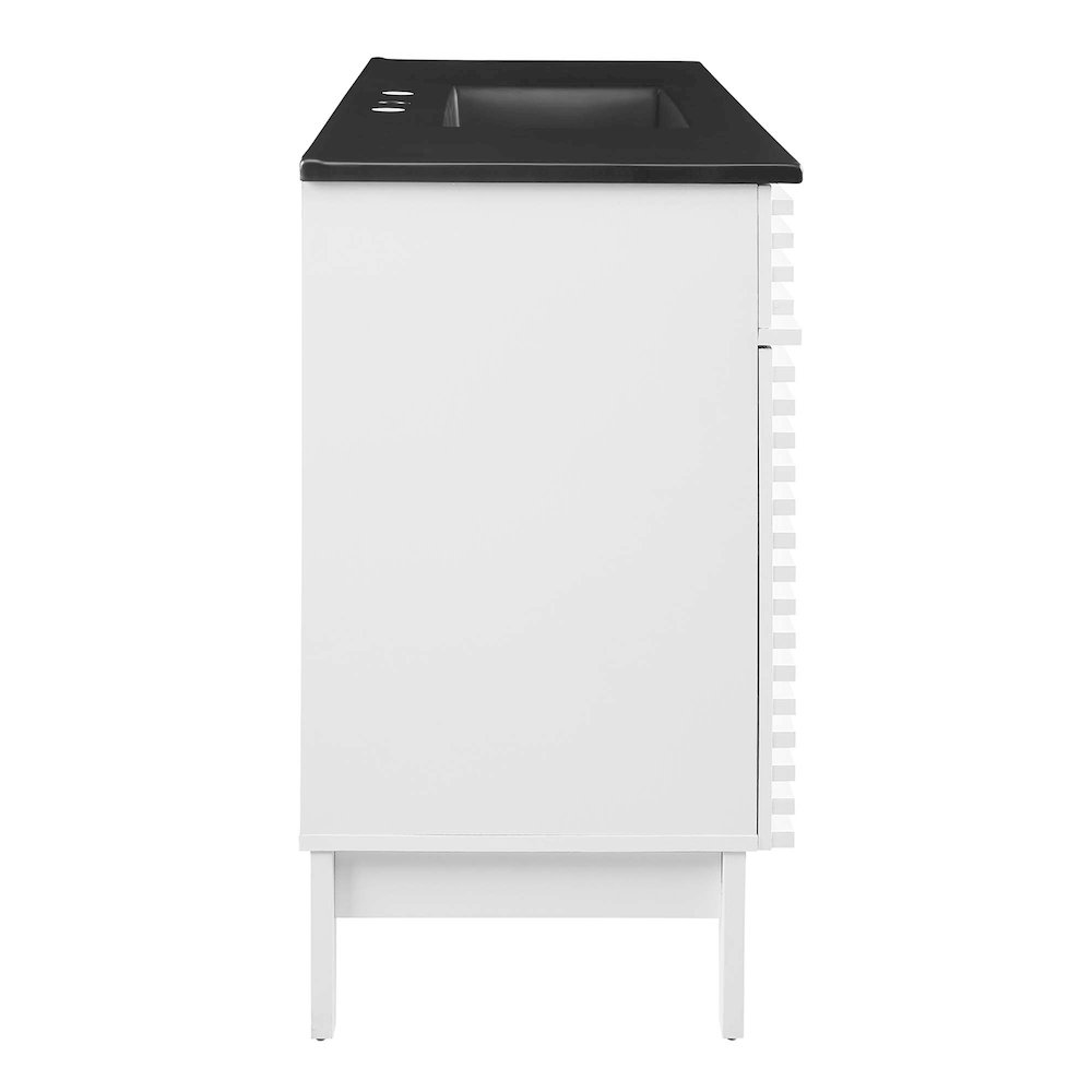 Render 48" Single Sink Bathroom Vanity. Picture 3