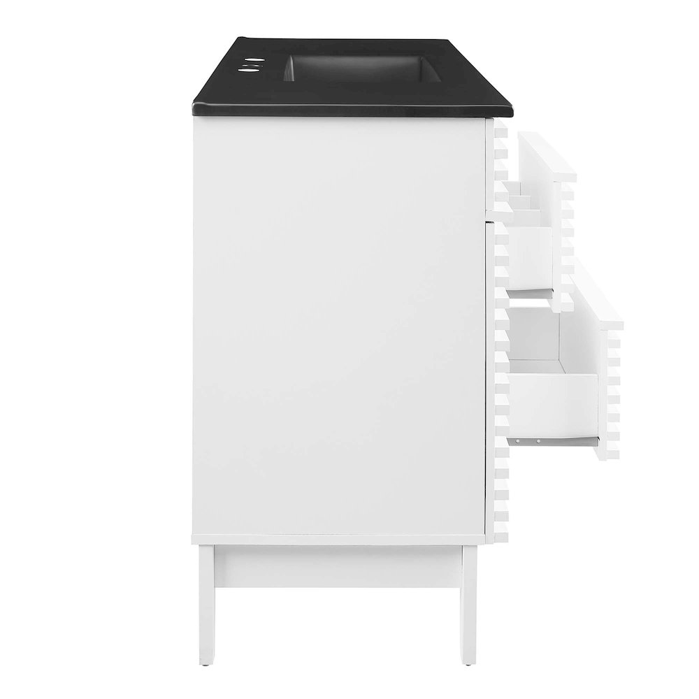 Render 48" Single Sink Bathroom Vanity. Picture 5