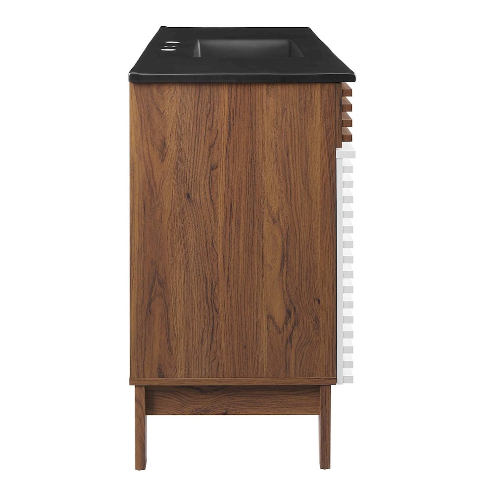 Render 48" Single Sink Bathroom Vanity. Picture 3