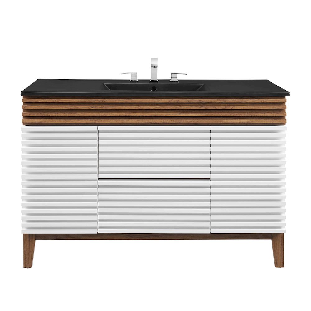 Render 48" Single Sink Bathroom Vanity. Picture 9