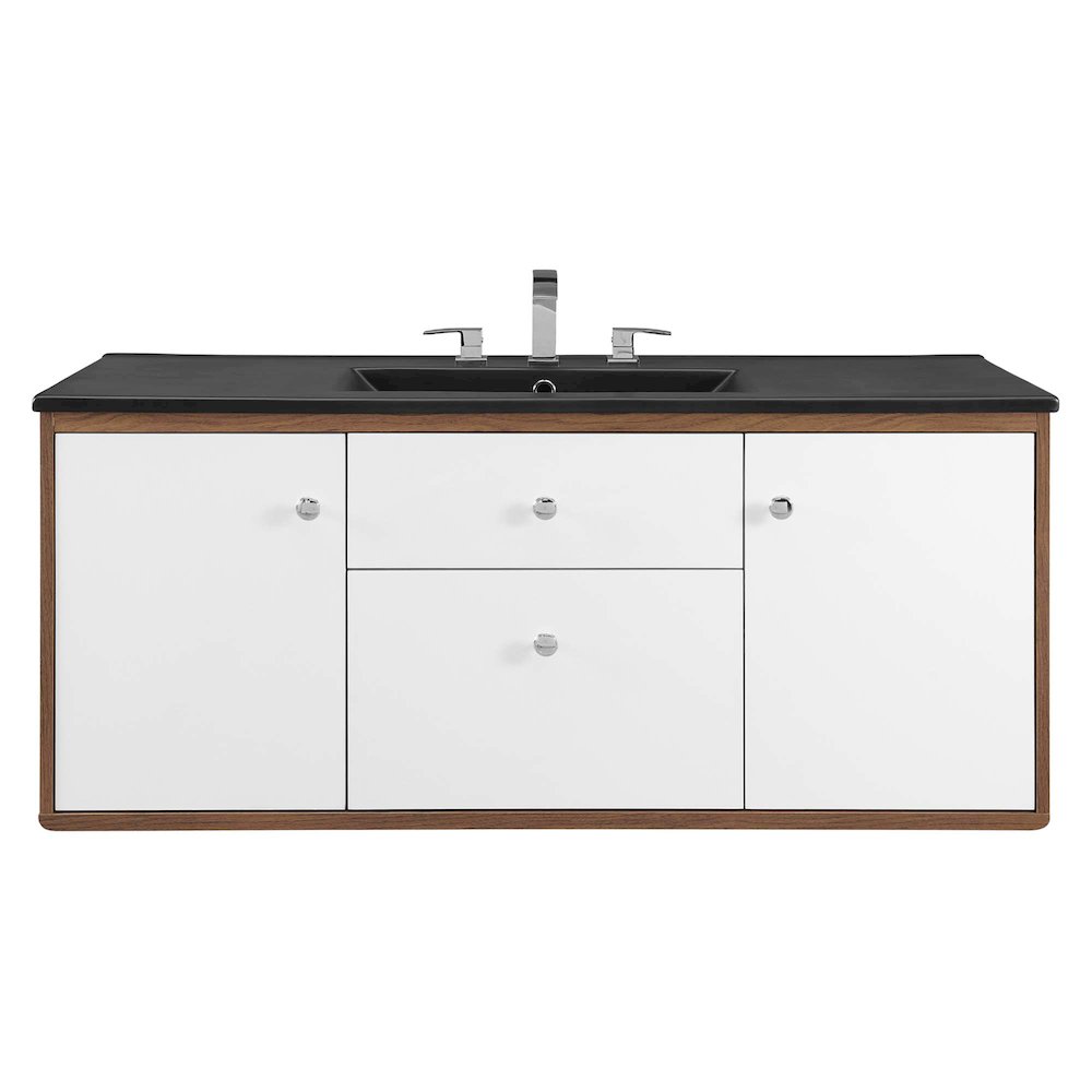 Transmit 48" Wall-Mount Bathroom Vanity. Picture 7