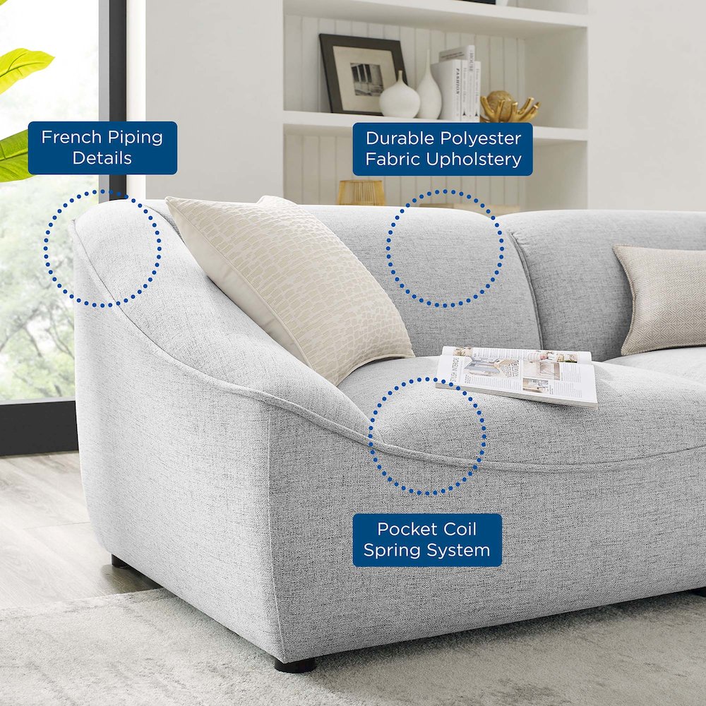 Comprise 2-Piece Loveseat. Picture 10