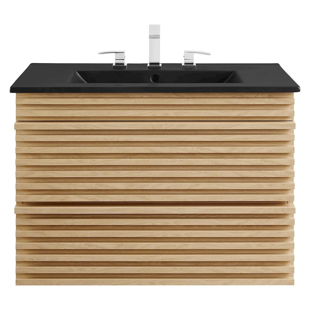 Render 30" Wall-Mount Bathroom Vanity. Picture 4