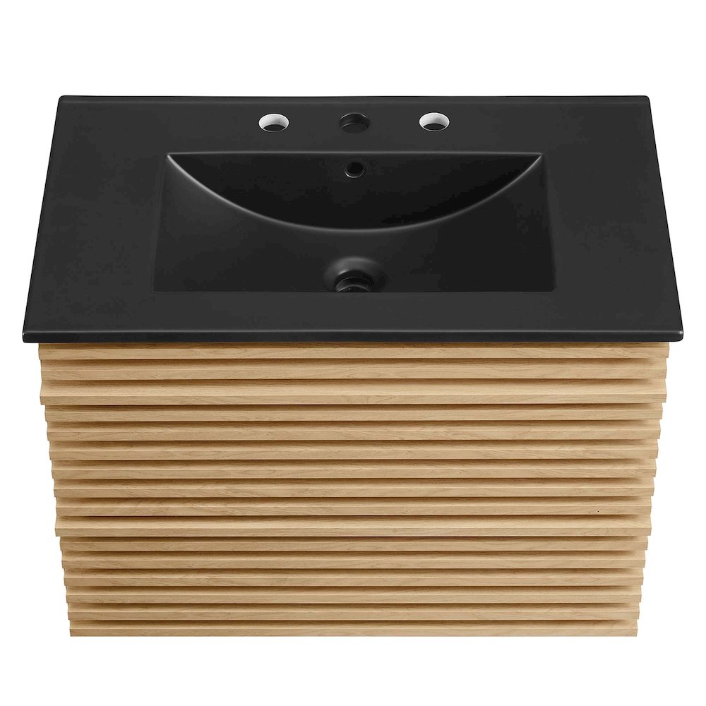 Render 30" Wall-Mount Bathroom Vanity. Picture 6