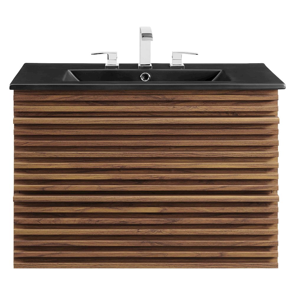 Render 30" Wall-Mount Bathroom Vanity. Picture 3