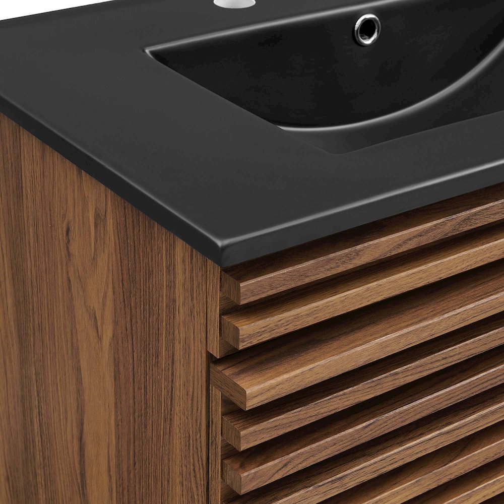 Render 30" Wall-Mount Bathroom Vanity. Picture 7