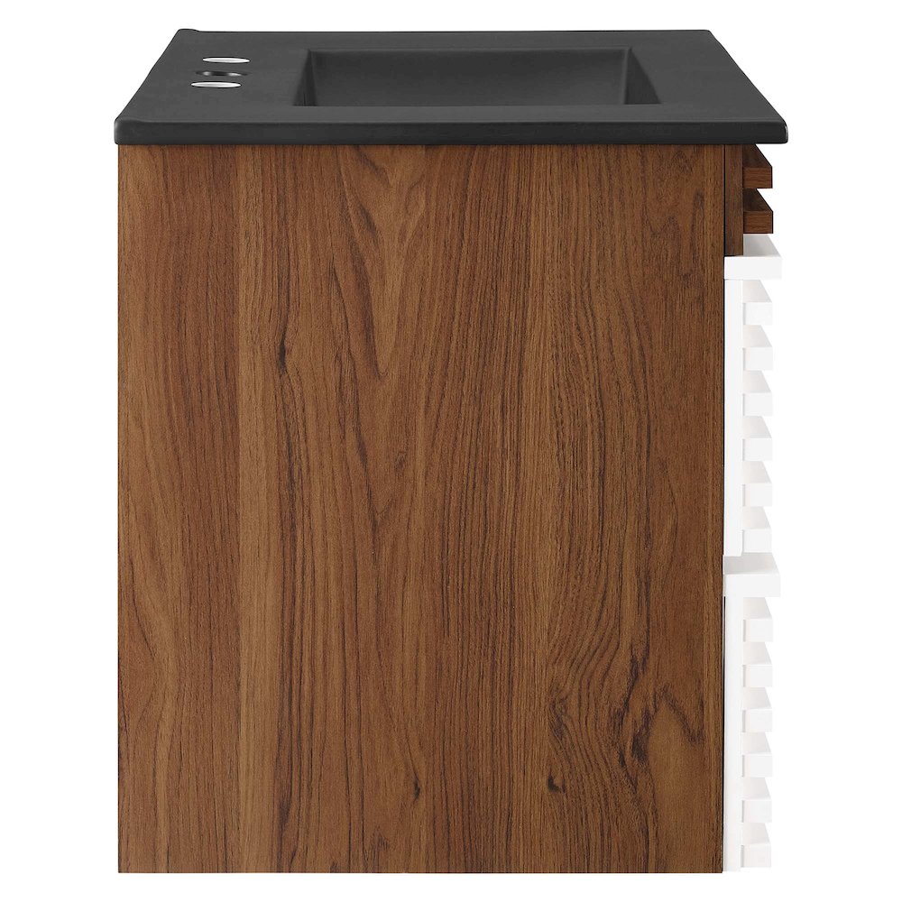 Render 30" Wall-Mount Bathroom Vanity. Picture 3